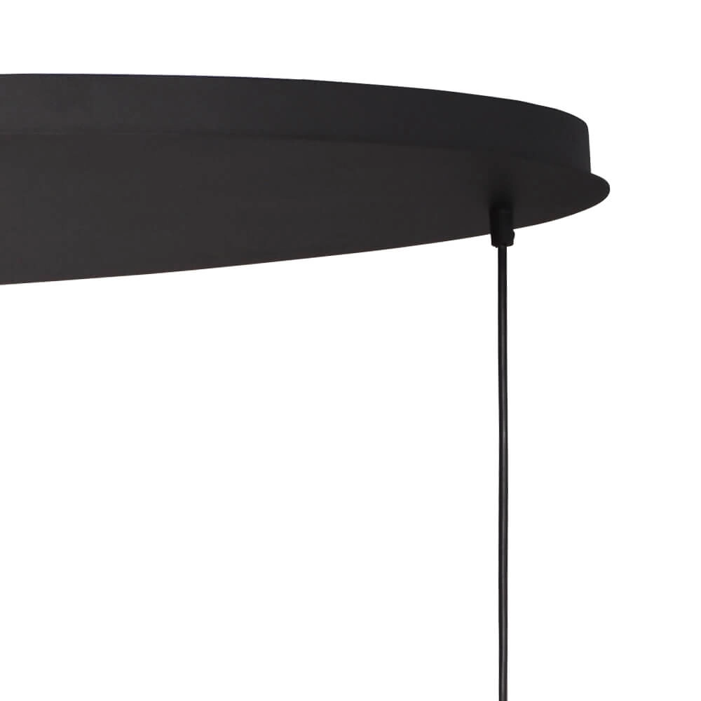 Lampe suspendue Lazise 2 4x Ø 25cm doré avec noir Masterlight 8718121303918
