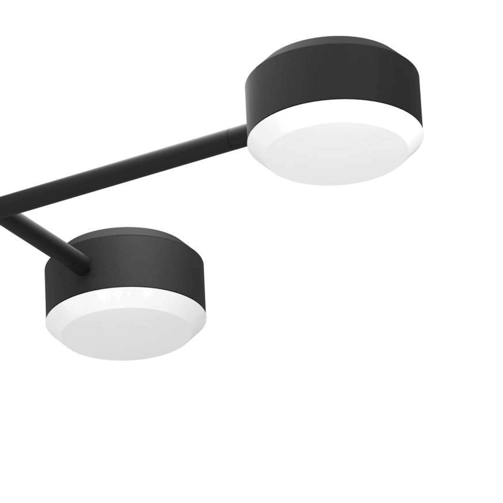 Plafonnier LED Clavellina noir Eglo 9008606241088