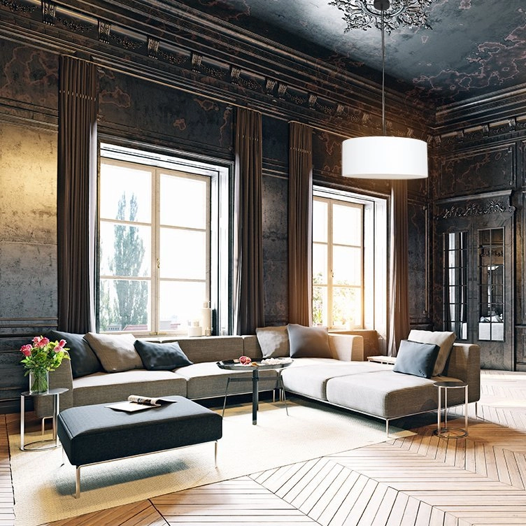 Lampe suspendue Sparkled Ø 50cm uni blanc Steinhauer 8712746146219