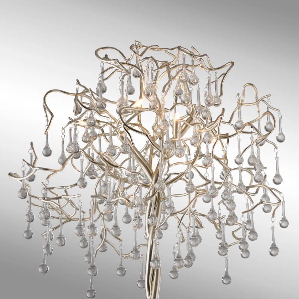 Lustre sur pied Icicle métal Paul Neuhaus 4012248332948