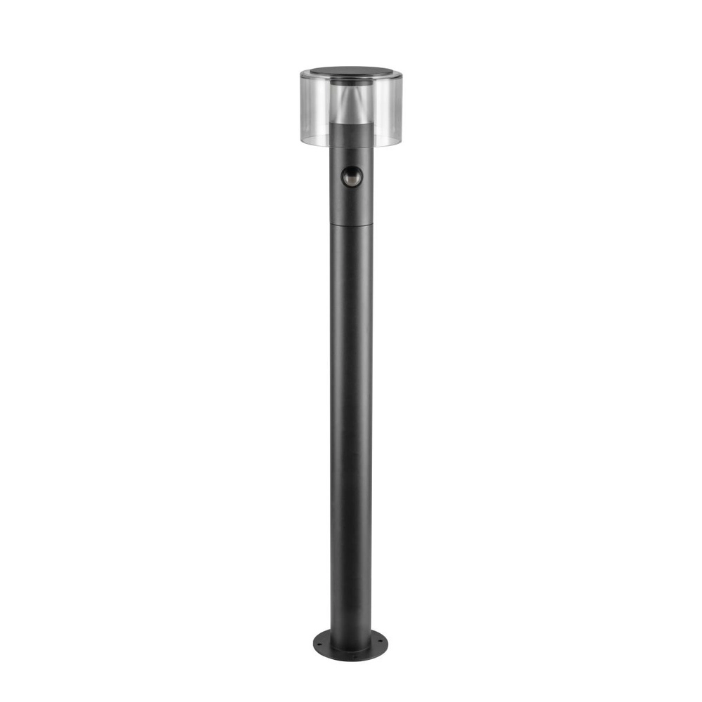 Lampe de jardin Taha 90cm noir avec capteur SLV 4024163318235