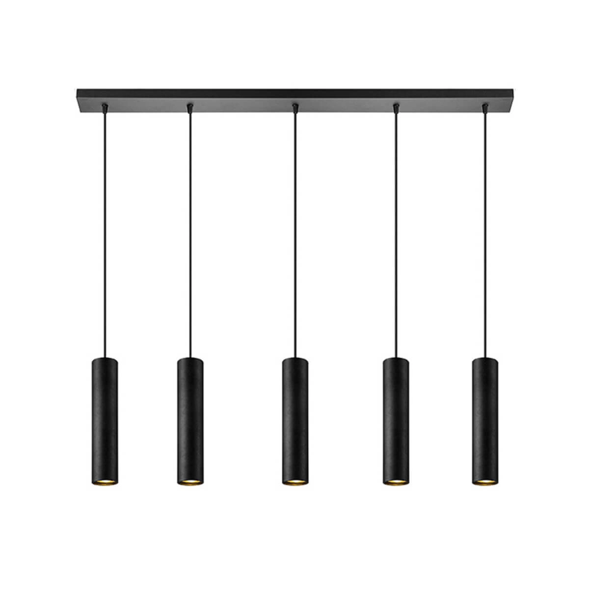 Lampe suspendue de bureau Ferroli noir