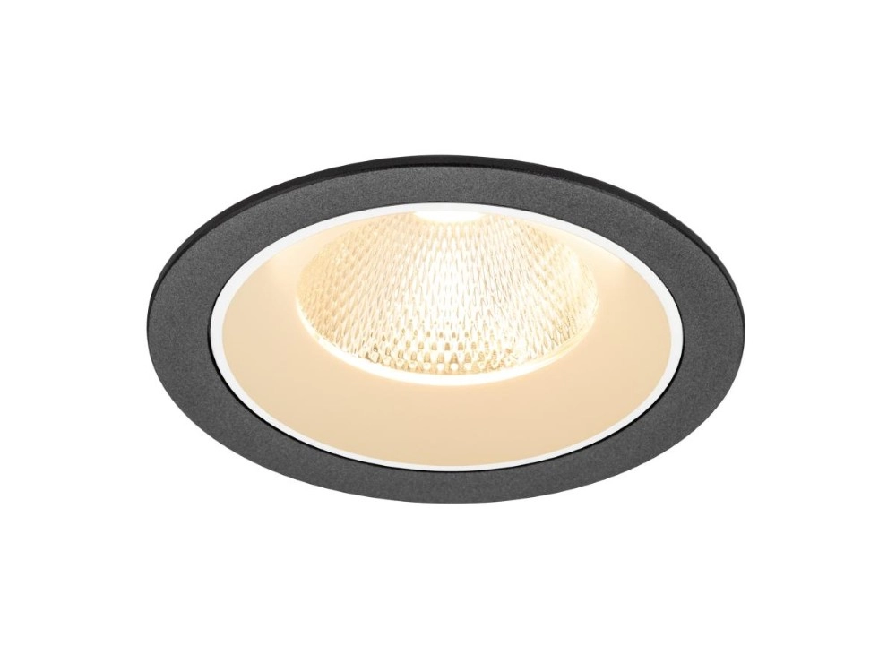 Spot encastré Numinos L noir/blanc 2700K - 20 deg