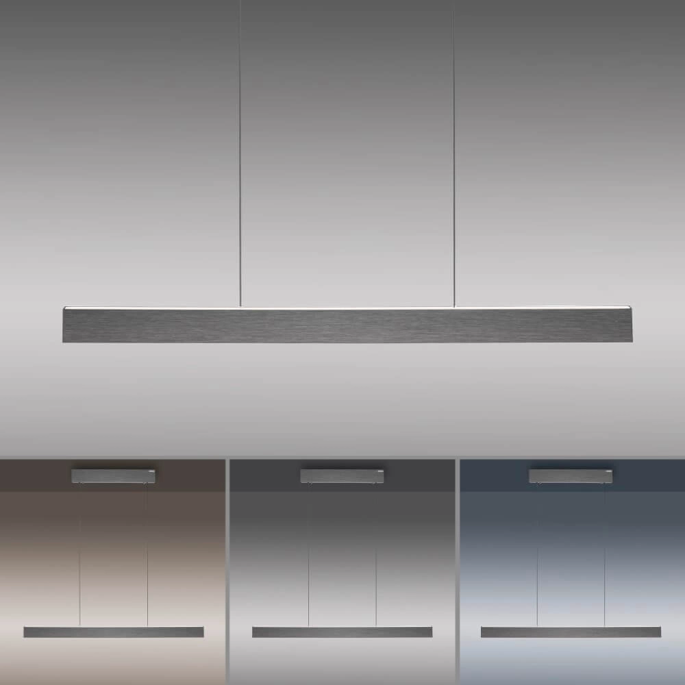 Lampe suspendue design Pure E-Motion gris Paul Neuhaus 4012248372906