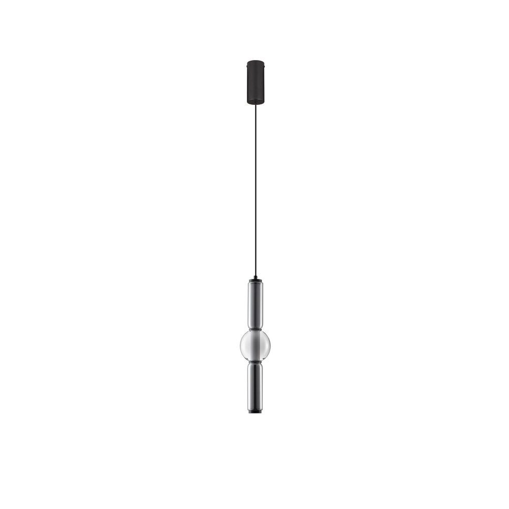 Suspension Ulon Verre fumé à 1 lumière Lyora 5212017474186