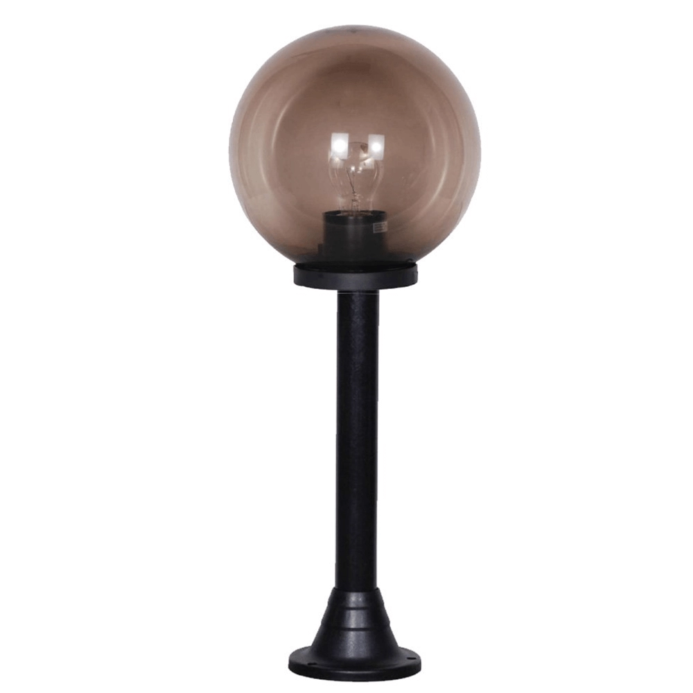 Lampe boule Bolano 81cm. Fumée sur pied