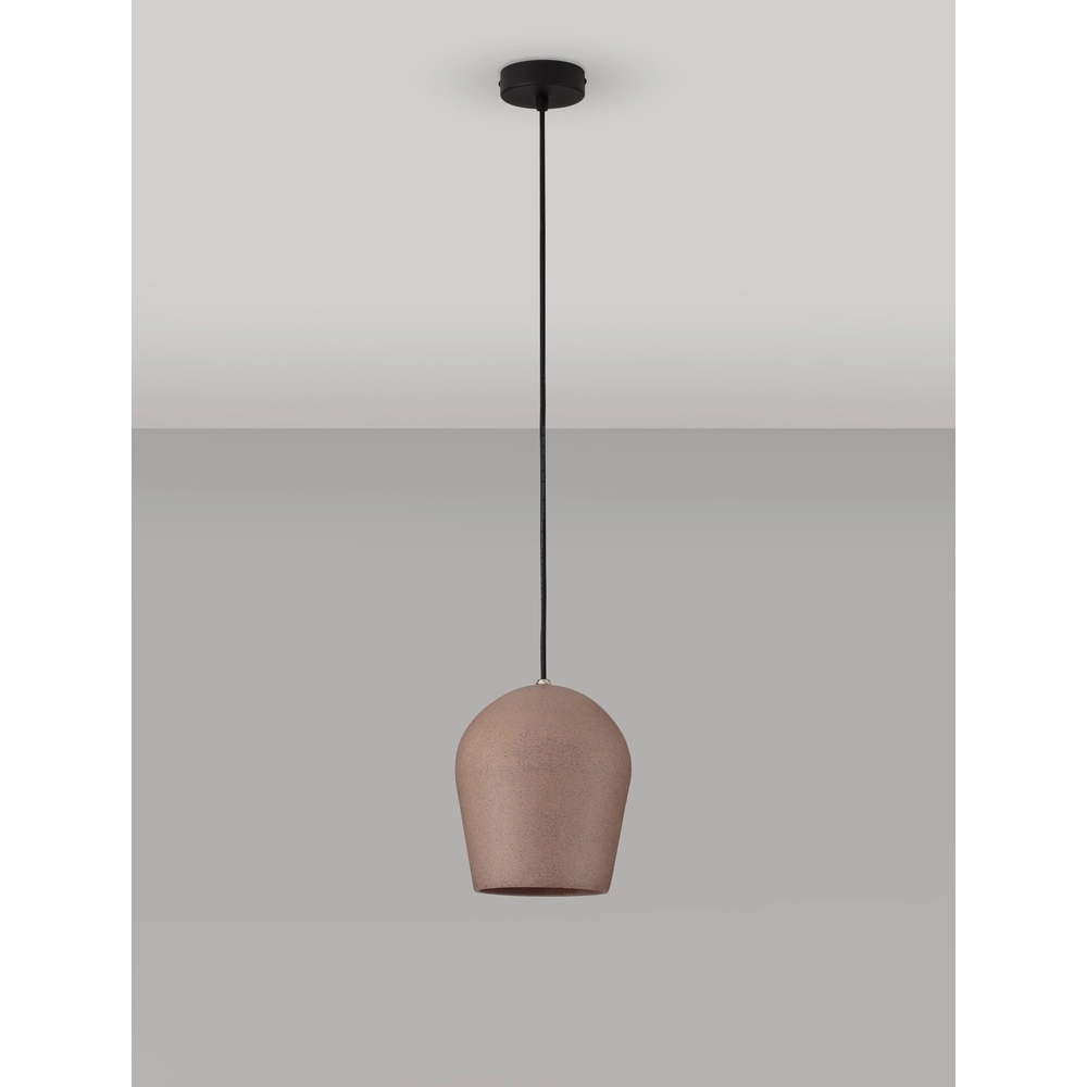 Suspension Omio Ø 20cm brun terre Lyora 5212017468895