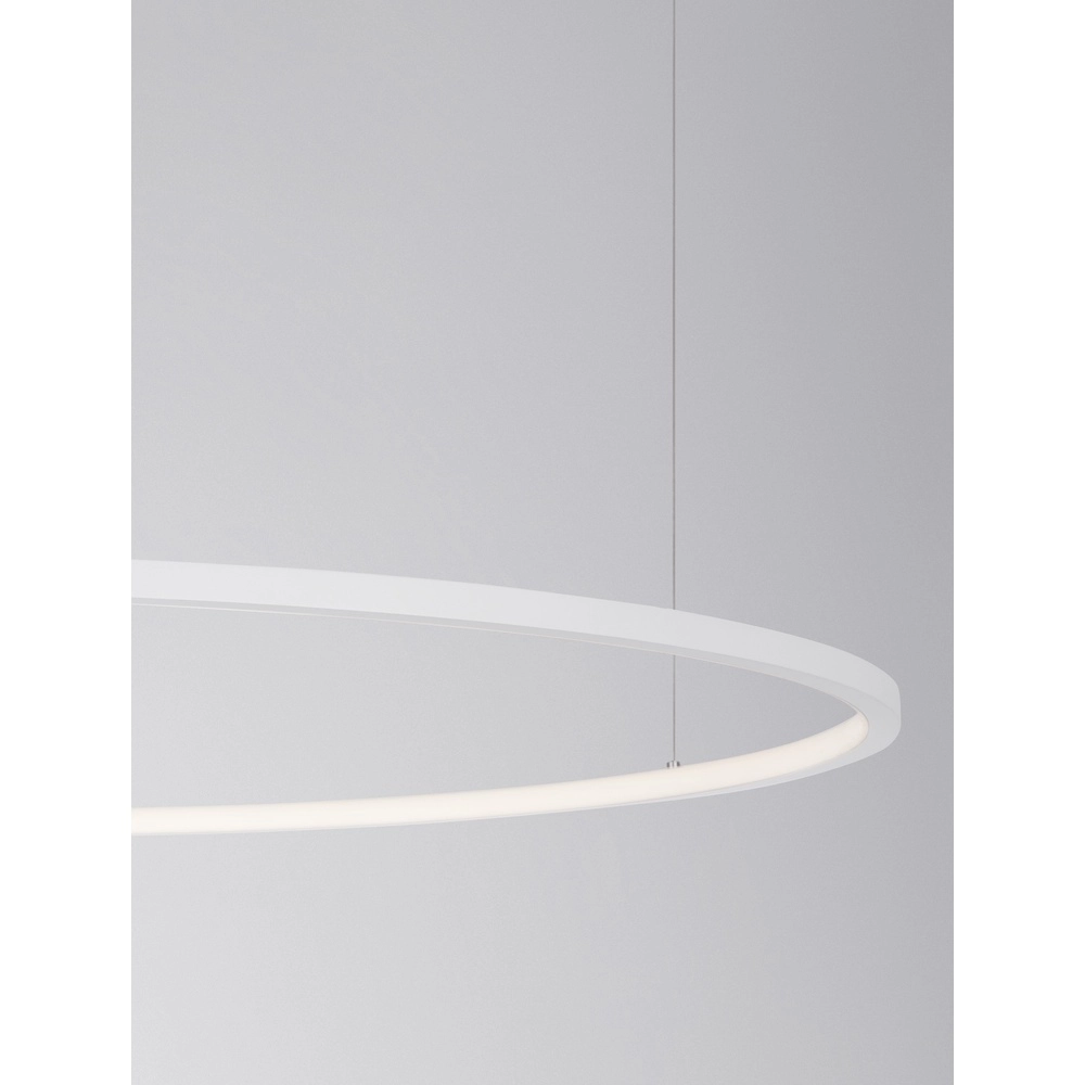 Suspension ronde Tarquin blanc Ø 100cm Lyora 5212017438331