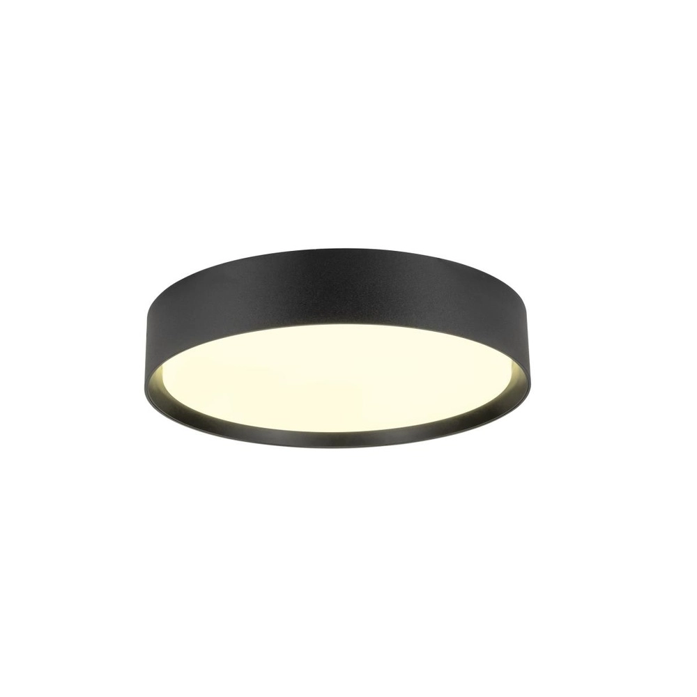 Plafonnier Decona Ø 30cm noir - 3000k/4000K Plafonnier Decona Ø 30cm noir - 3000k/4000K