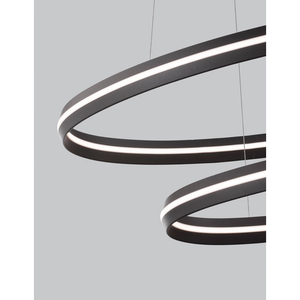 Suspension noire Torrente ovale Lyora 5212017419613