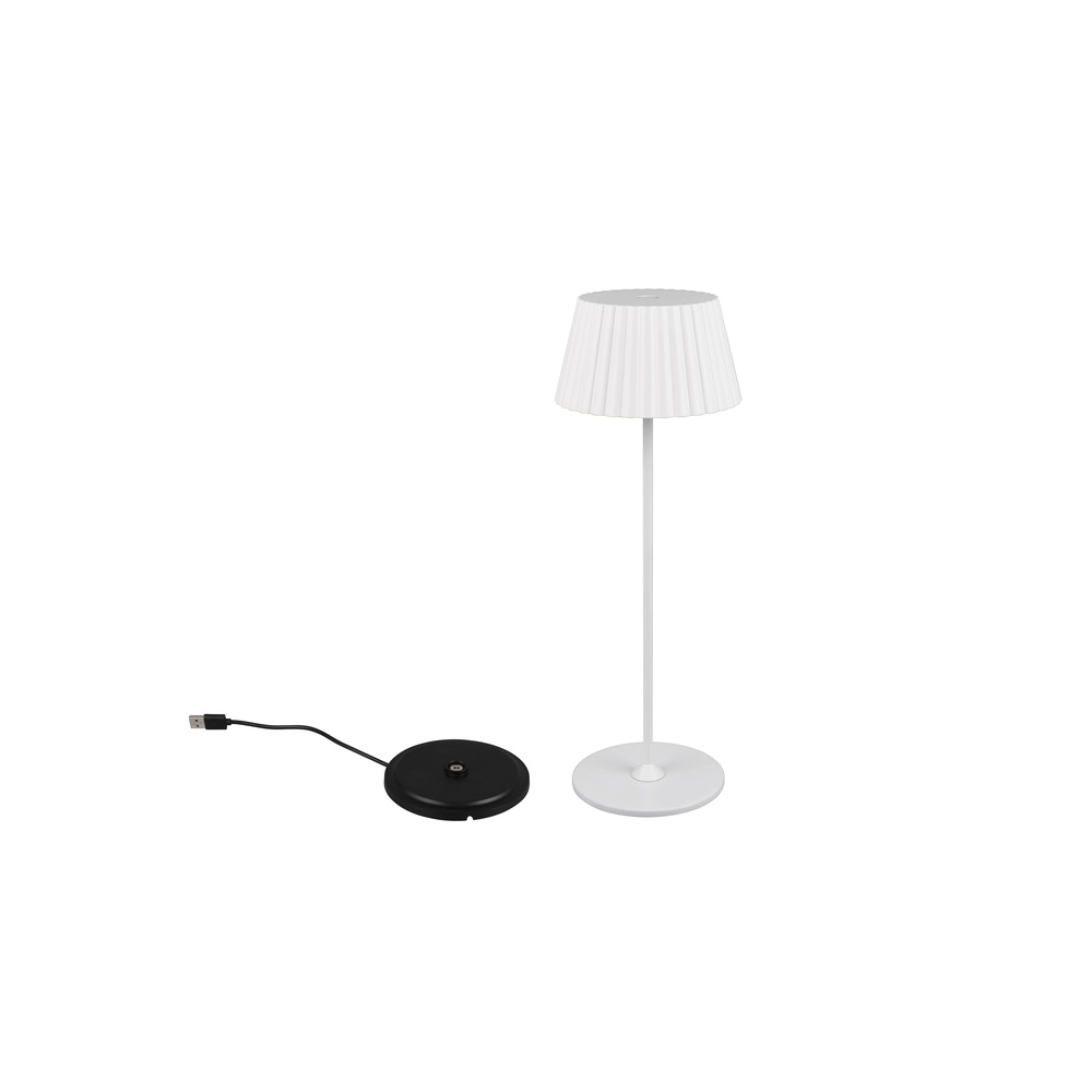 Lampe de table Suarez blanc Trio 4017807601701