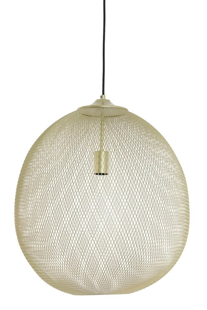 Suspension dorée Moroc Ø 50cm Light & Living 8717807605223
