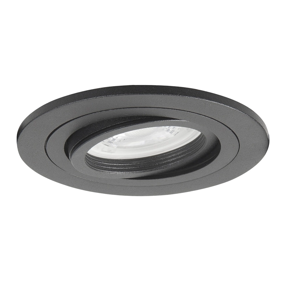 Spot encastré Downlights noir Ø 9,1cm