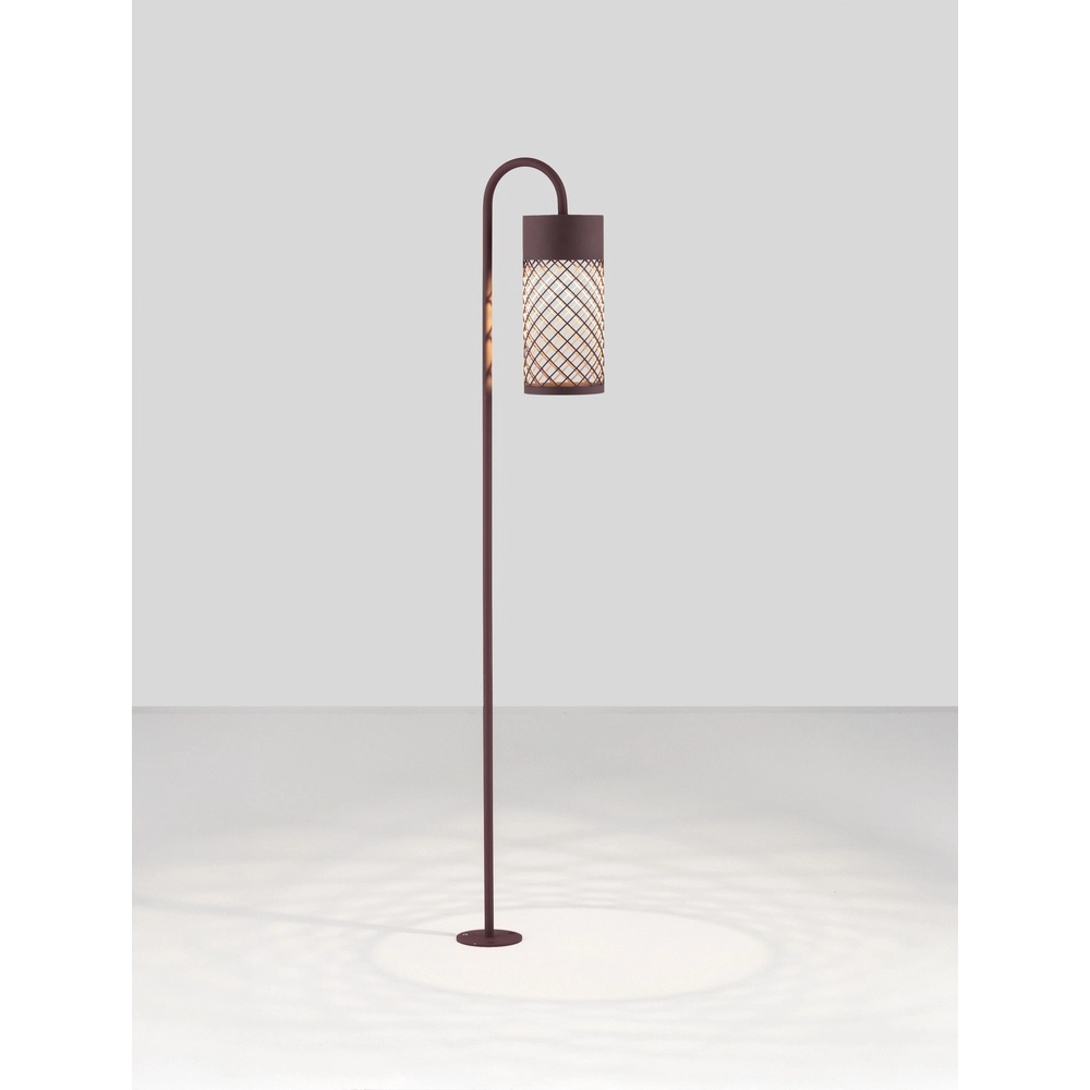 Lampe de jardin Motley 100cm brun rouille