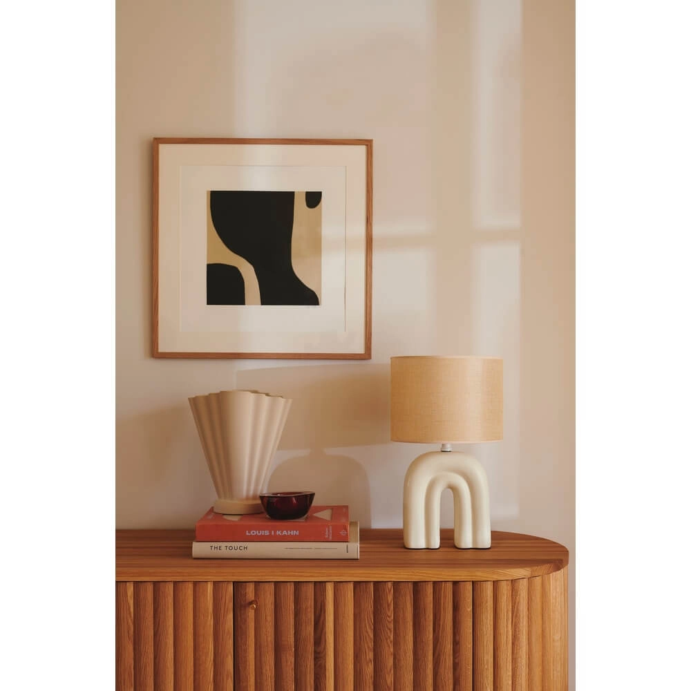 Lampe de table tendance Haze brun sable Nordlux 5704924018770