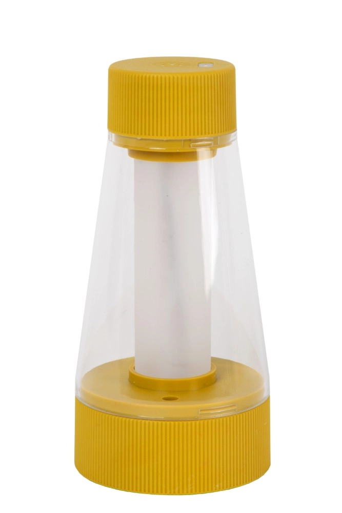 Lampe de table rechargeable Lorali Jaune ocre Lucide 5411212452726