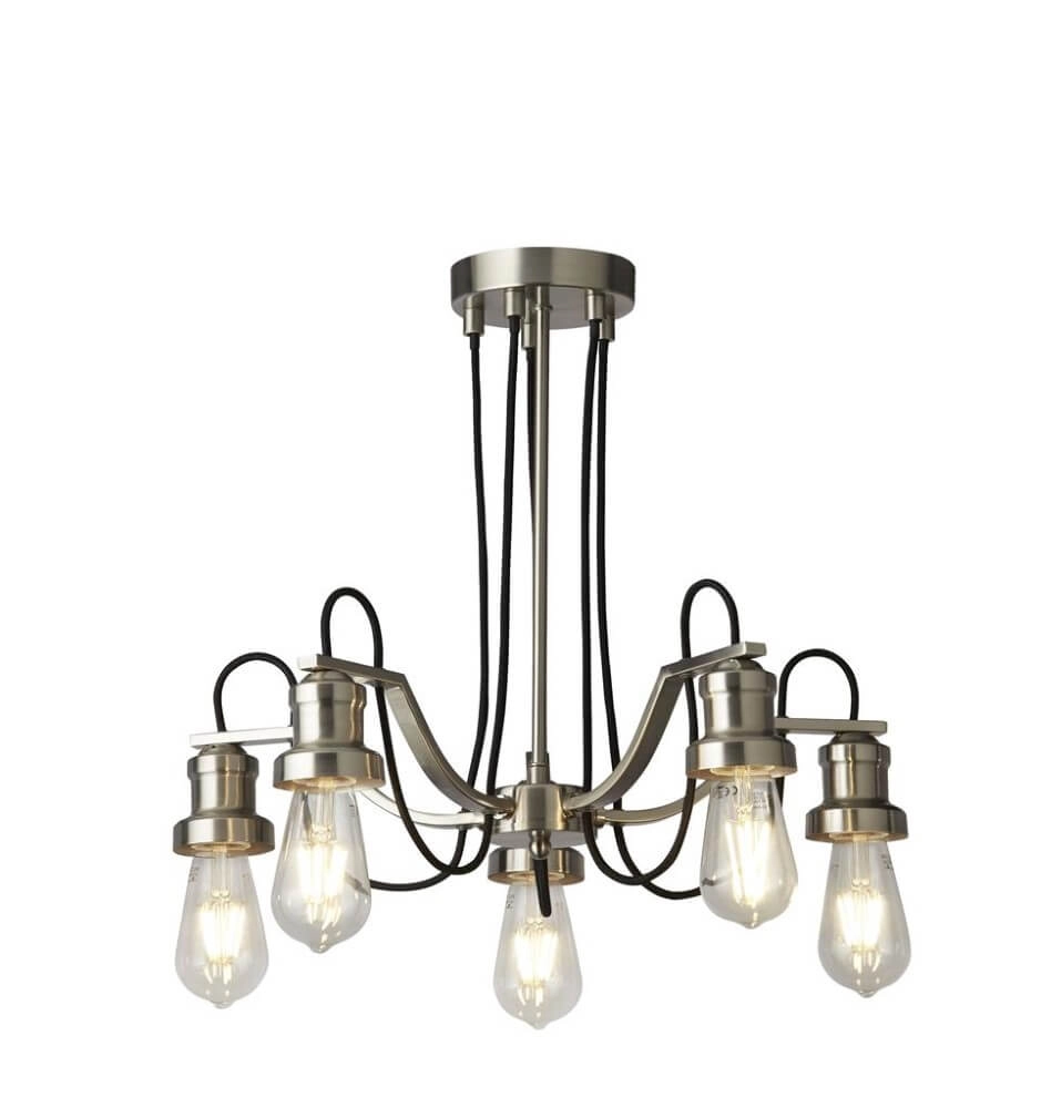 Lampe à suspension industrielle Olivia Ø49cm