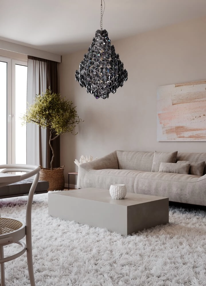 Lampe suspendue Monarque noir By Rydéns 7391741009418