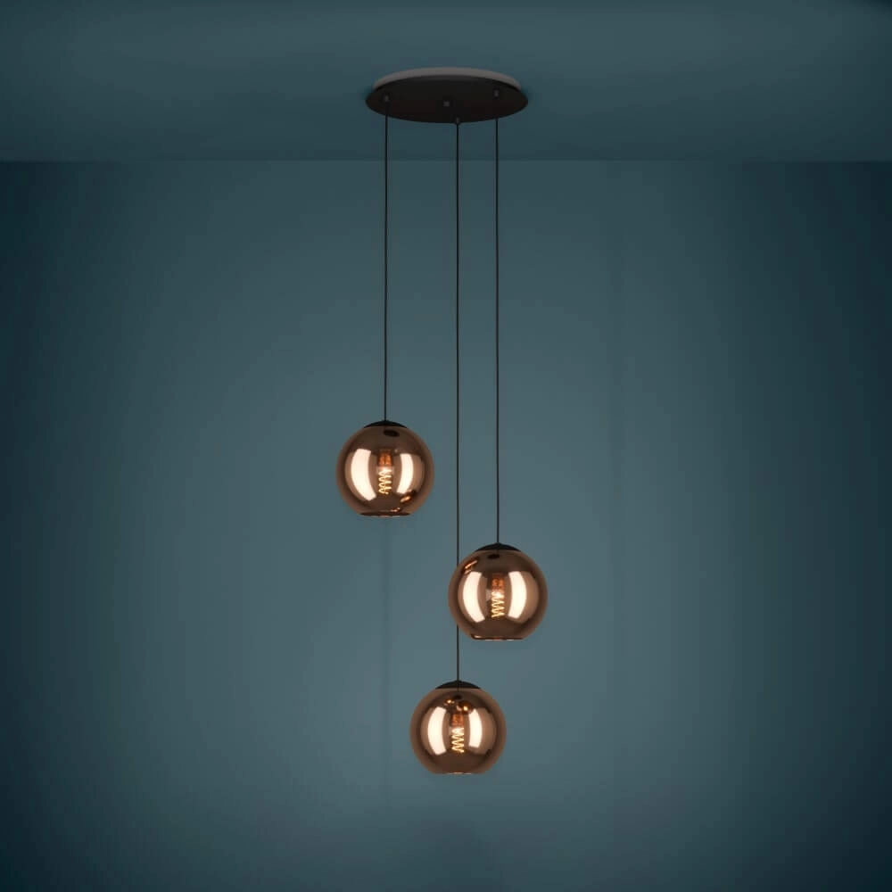 Suspension Vide Cordoba avec verre en cuivre rouge Stars of Light 9,00861E+12