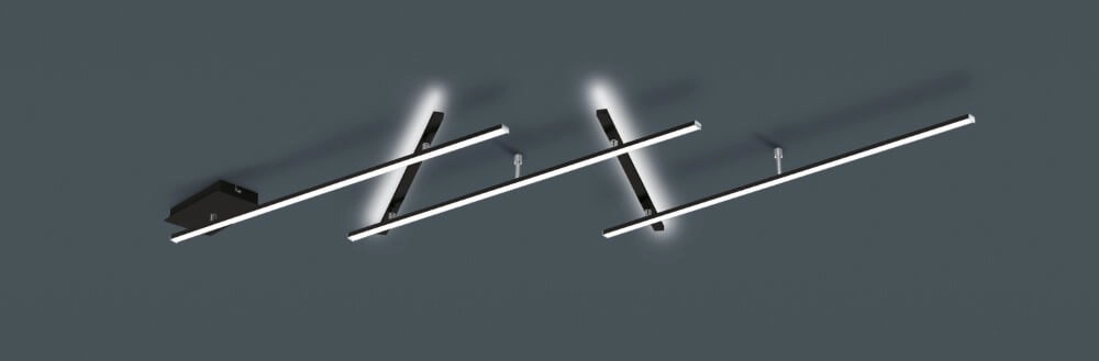 Plafonnier Indira noir Trio 4017807575118