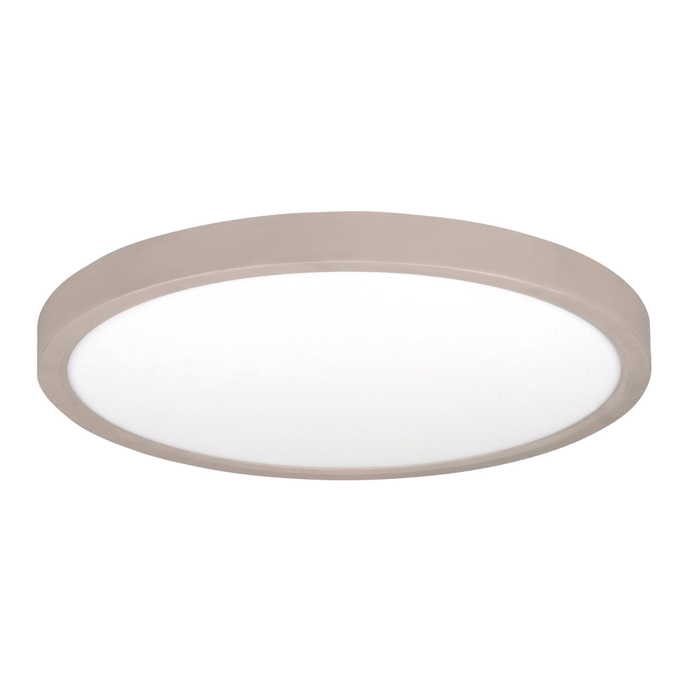 Lampe de plafond en sable Piatto Ø 44,5cm - Plomb