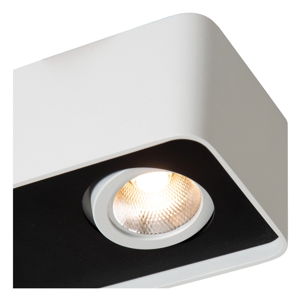Lampe de plafond à une lumière Angular Blanc Premium by Lucide 5411212234391