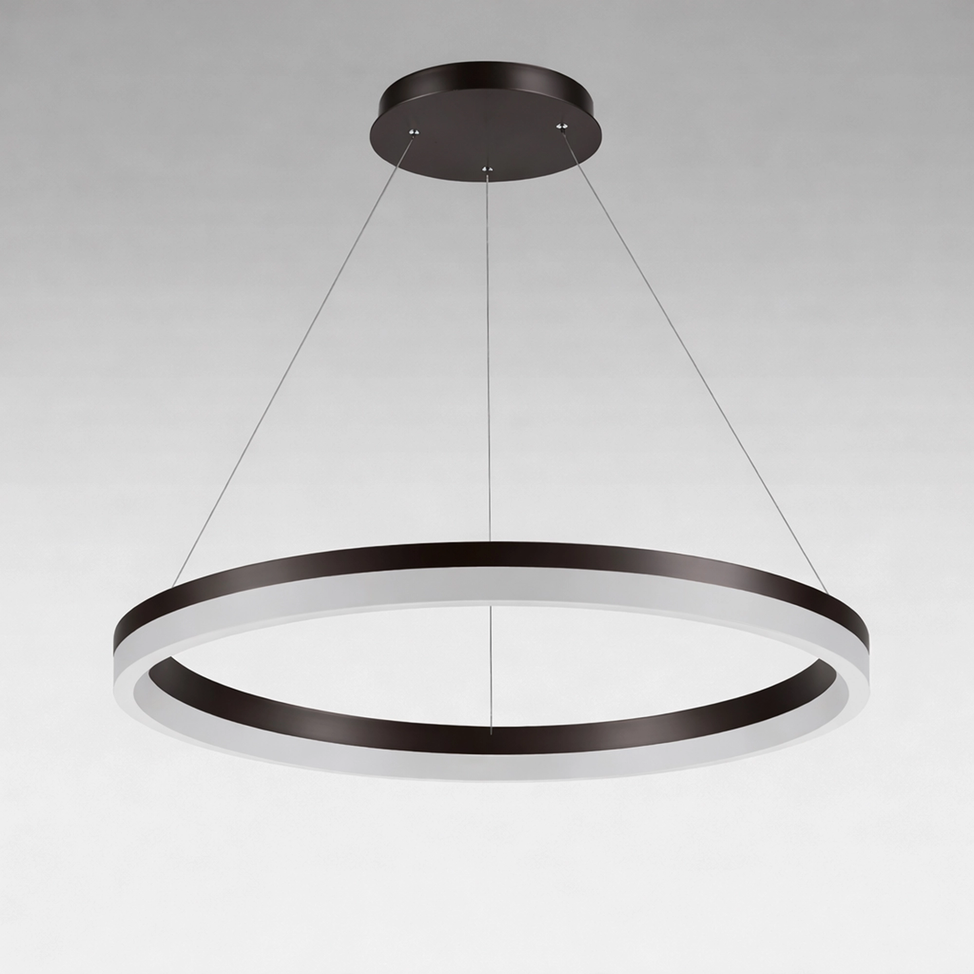 Lampe suspendue élégante Ara Ø bronze de 60 cm Lyora 5053423316079