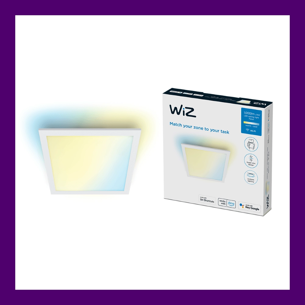 Plafonnier Panel blanc - 12W WiZ 8719514554894