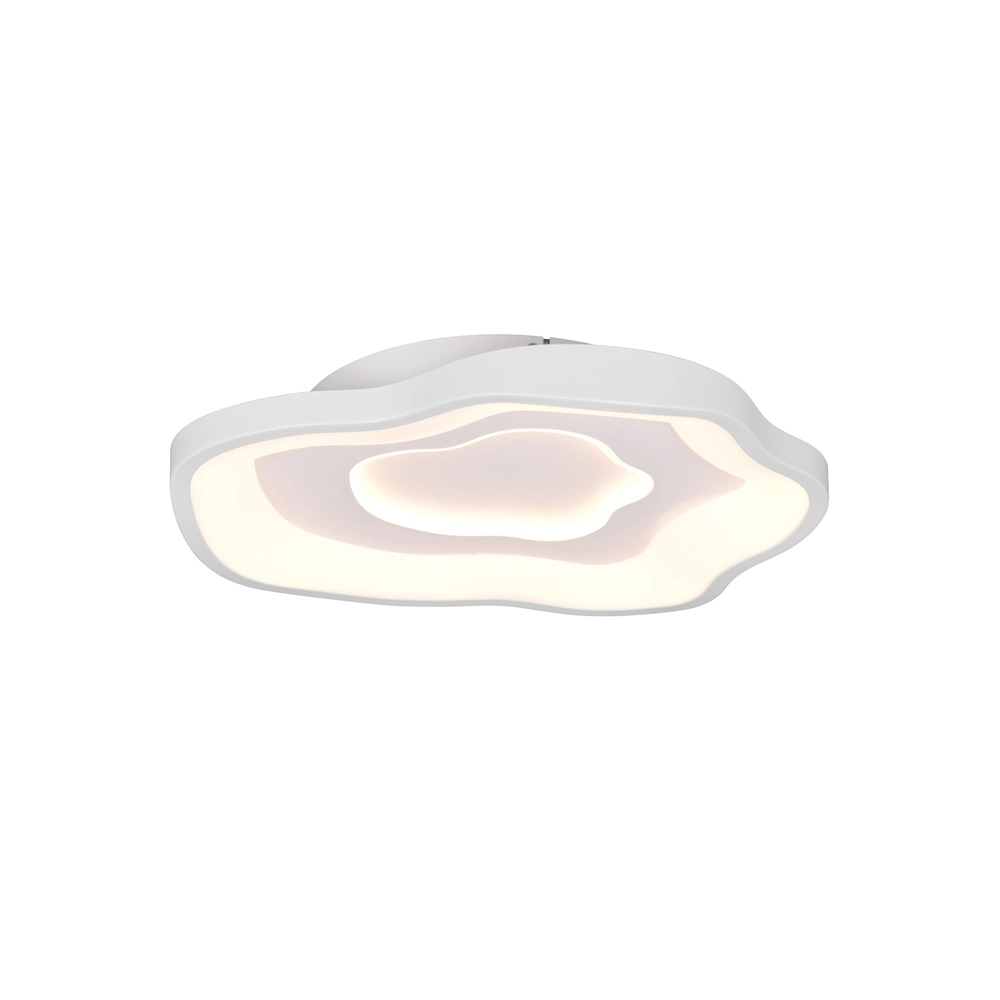 Lampe de plafond Nube Blanc organique