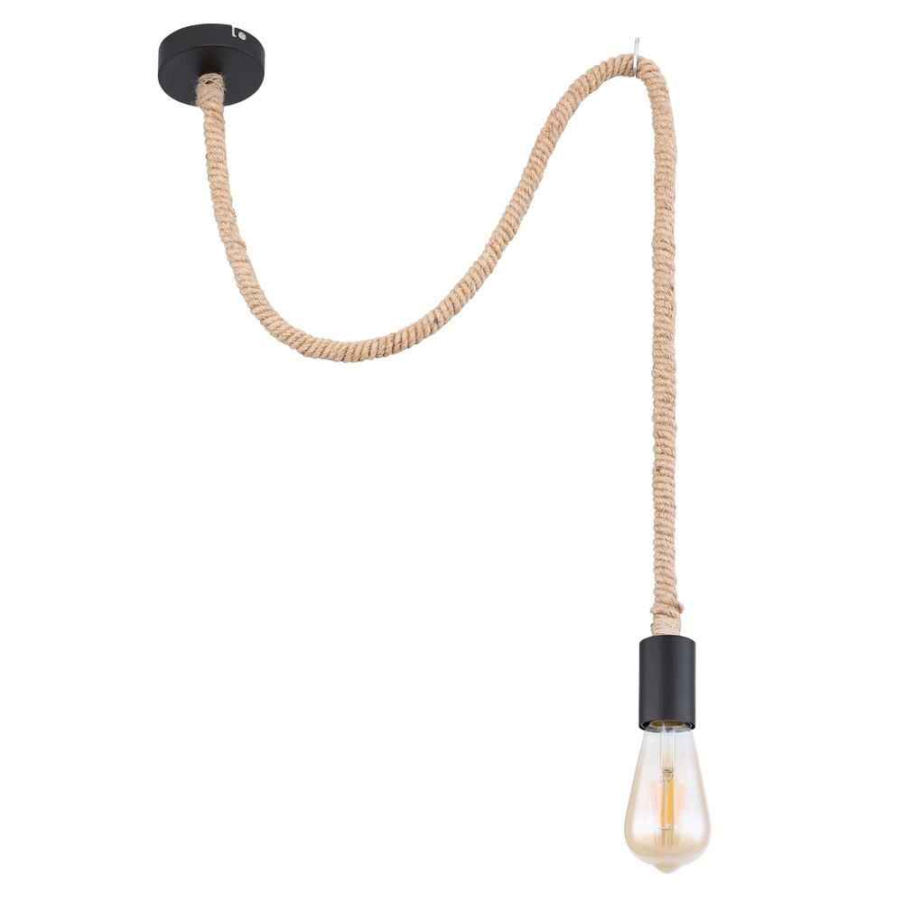 Lampe à corde Ulleu Noir Globo 9007371383917