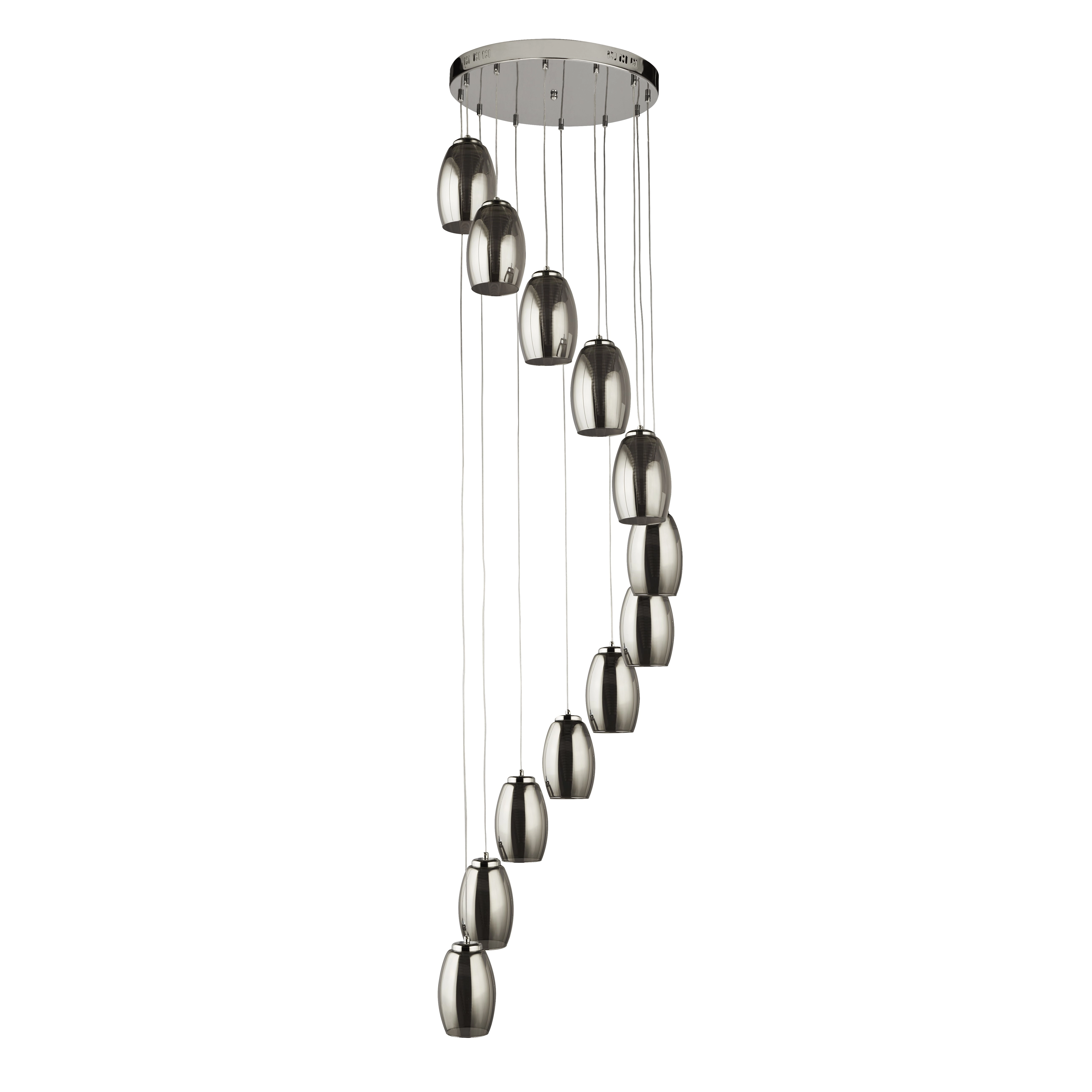 Lampe à suspension vide 12 lumières Cyclone Lampe à suspension vide 12 lumières Cyclone