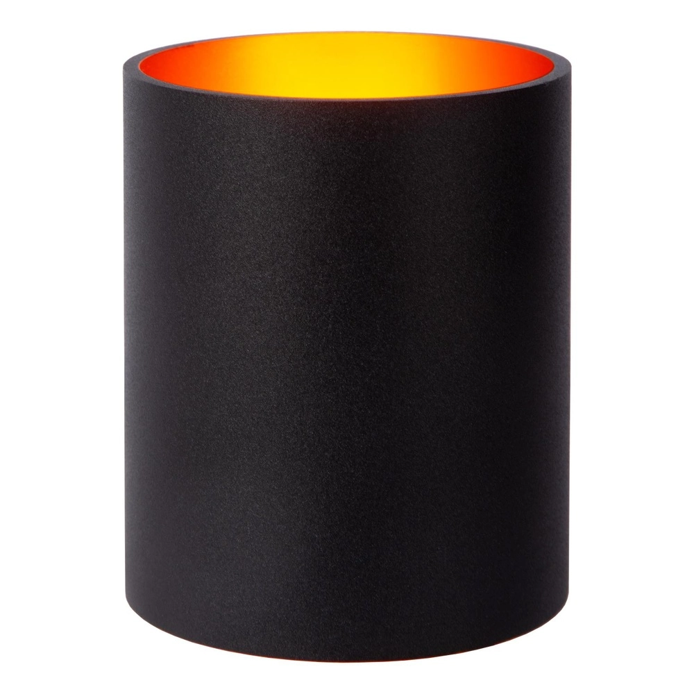 Lampe murale Xera Ø 8 cm de noir Lucide 5411212233646