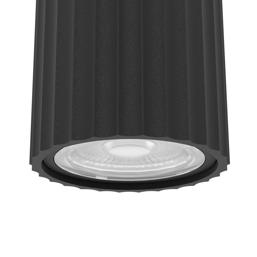 Spot monté en surface Portillo Simple, Noir Eglo 9008606360529