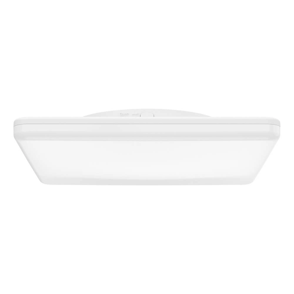 Plafonnier carré Castagneto 31 x 31cm blanc