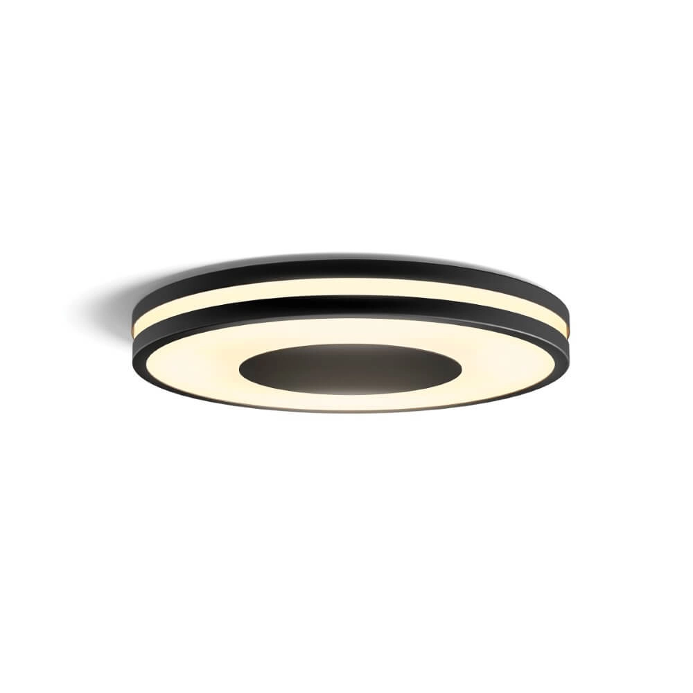 Plafonnier Hue Being - White Ambiance Ø 34,8 cm noir Philips 8719514341135