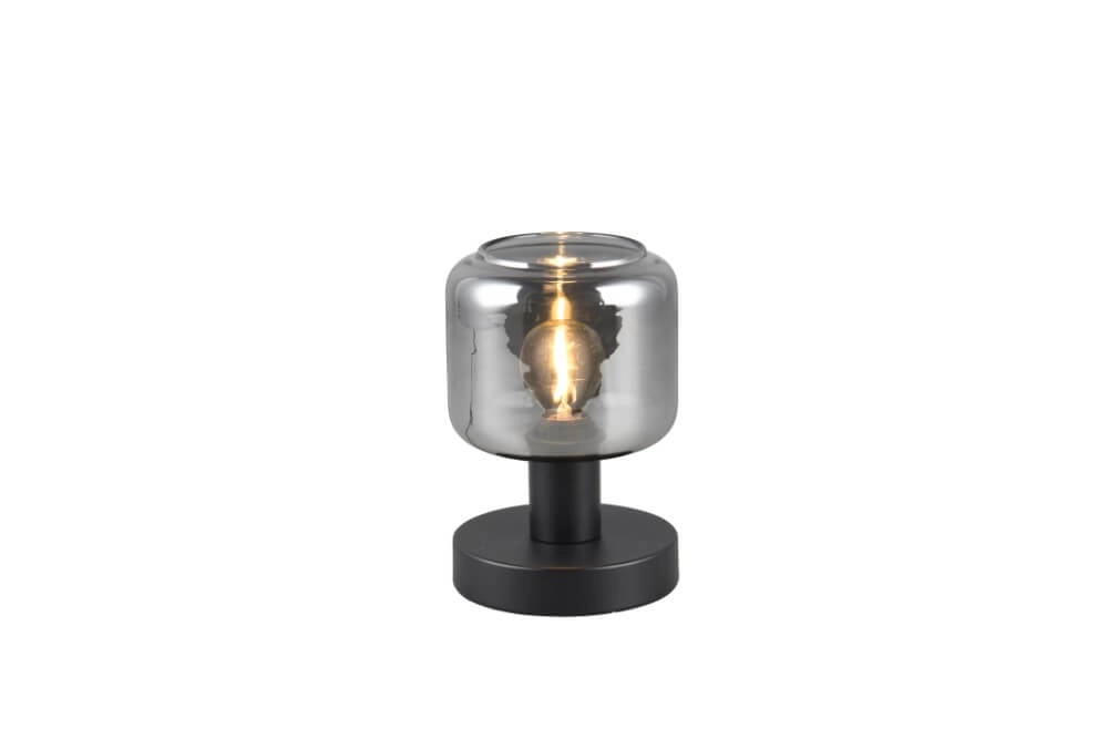 Lampe de table en verre fumé Mataro Trio 4017807628036