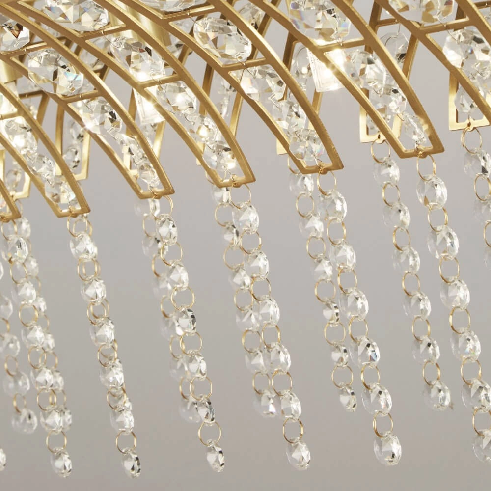 Grande lampe suspendue Gemma or Searchlight 5053423249940