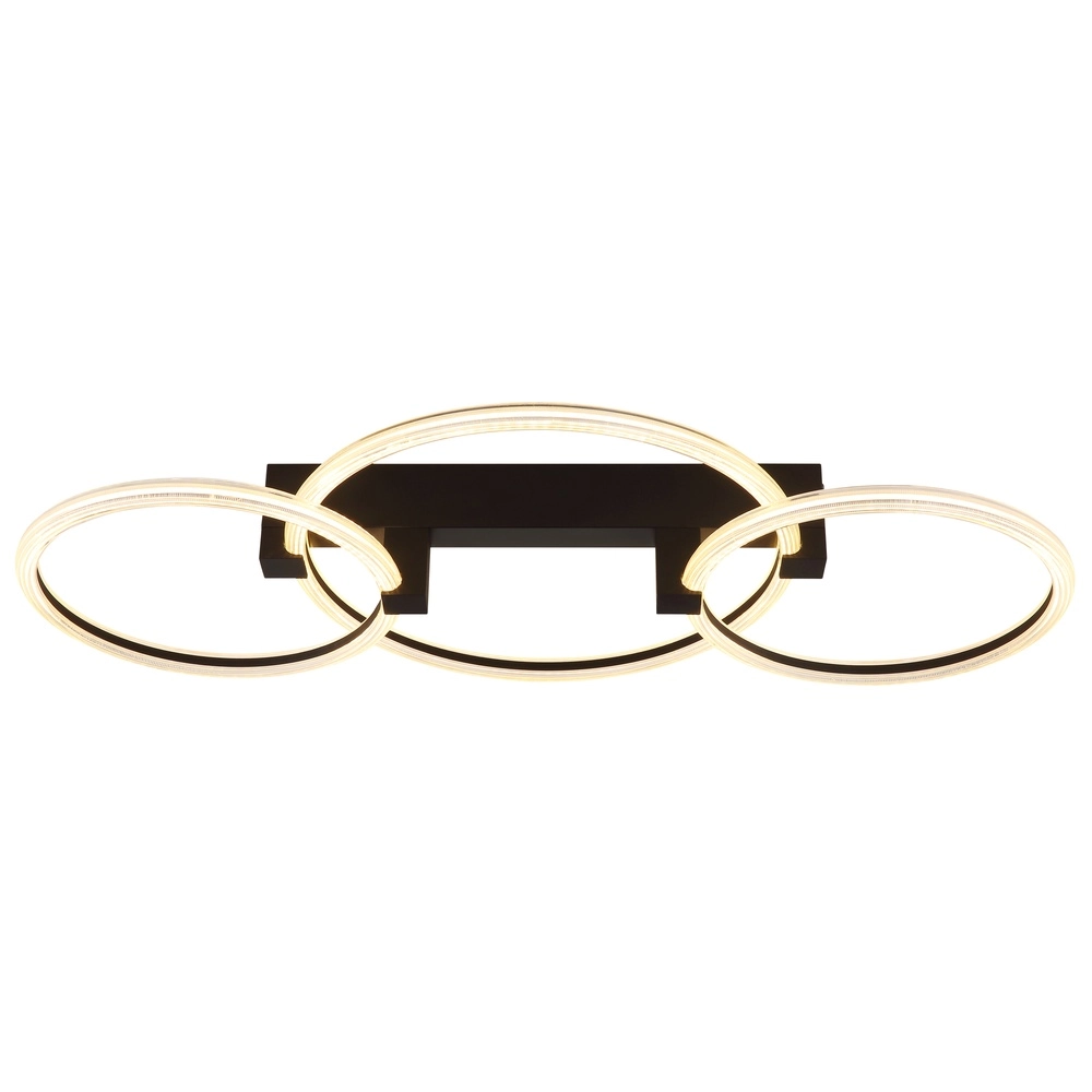 Lampe de plafond Fletcher Noir de conception Globo 9007371592289
