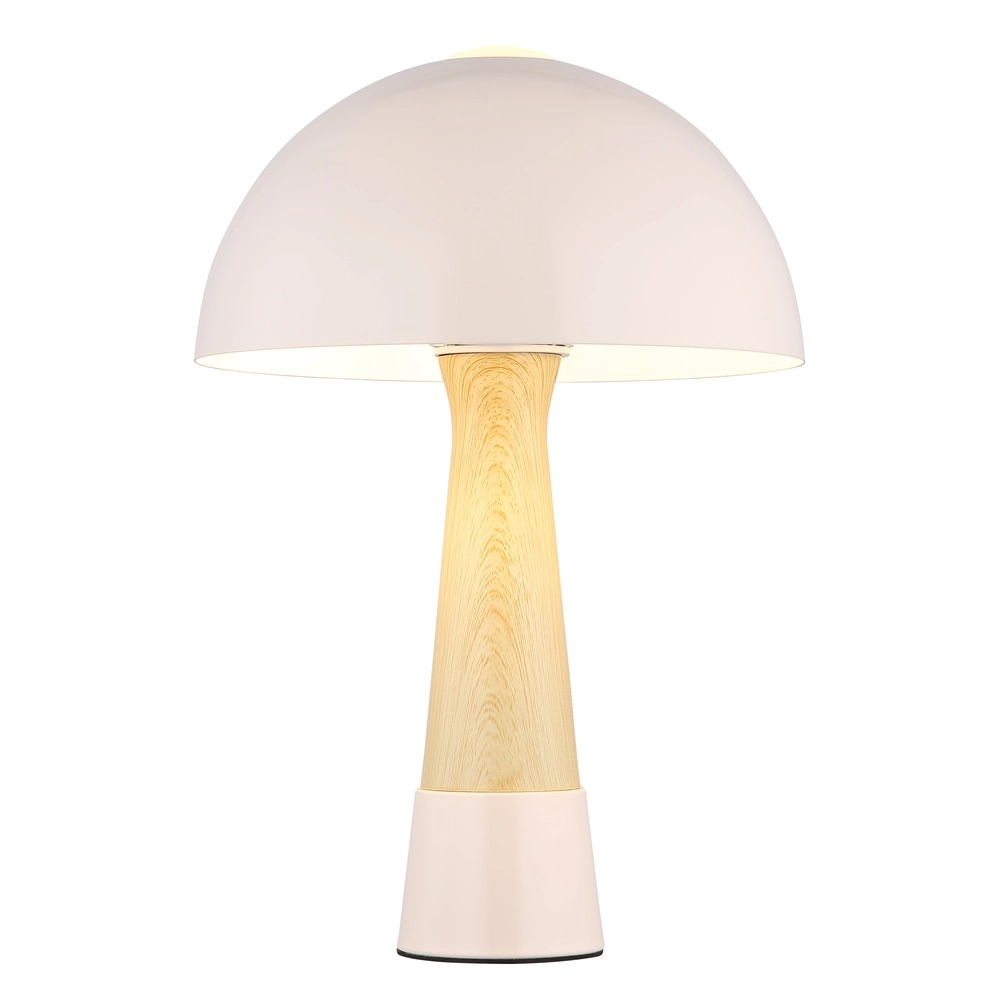 Lampe de table unique Paulin Ø 25cm champagne Globo 9007371516803