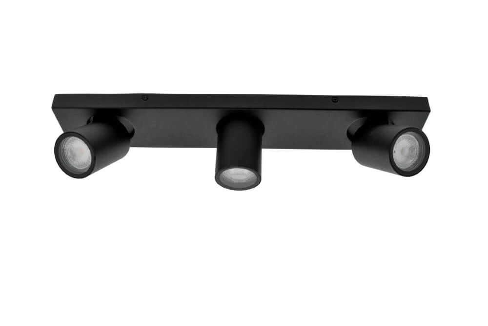 Spot en saillie pour salle de bain Seller - IP44 noir Lyora 5053423187747