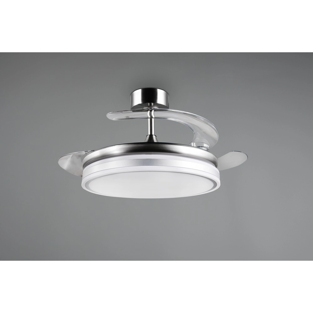 Fan Volda nickel Ø 106cm Trio 4017807689075