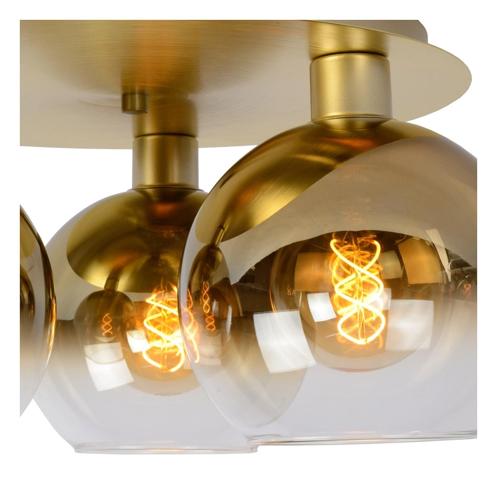 Lampe de plafond Marius Or 3 vieux Lucide 5411212740991