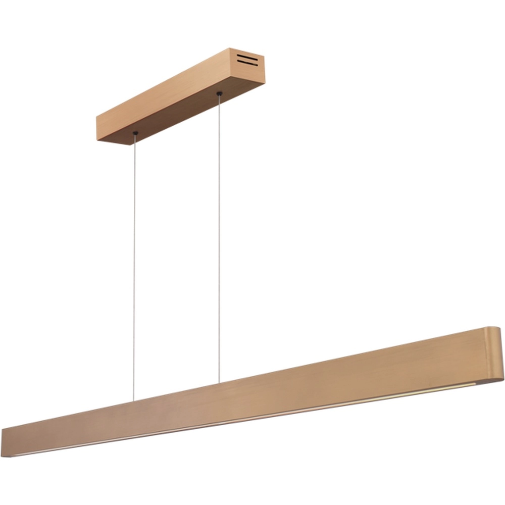 Suspension design Atina 130cm bronze cuivré