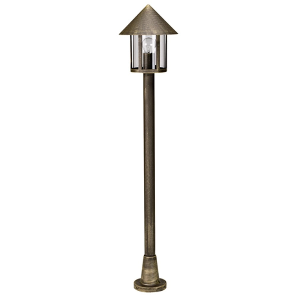 Lampe de jardin Toit 125cm - bronze-marron