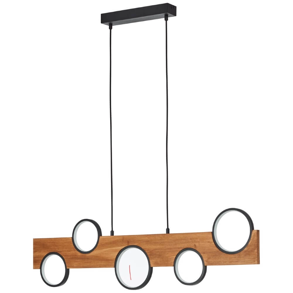 Lampe suspendue Cheesy bois Brilliant 4004353429644