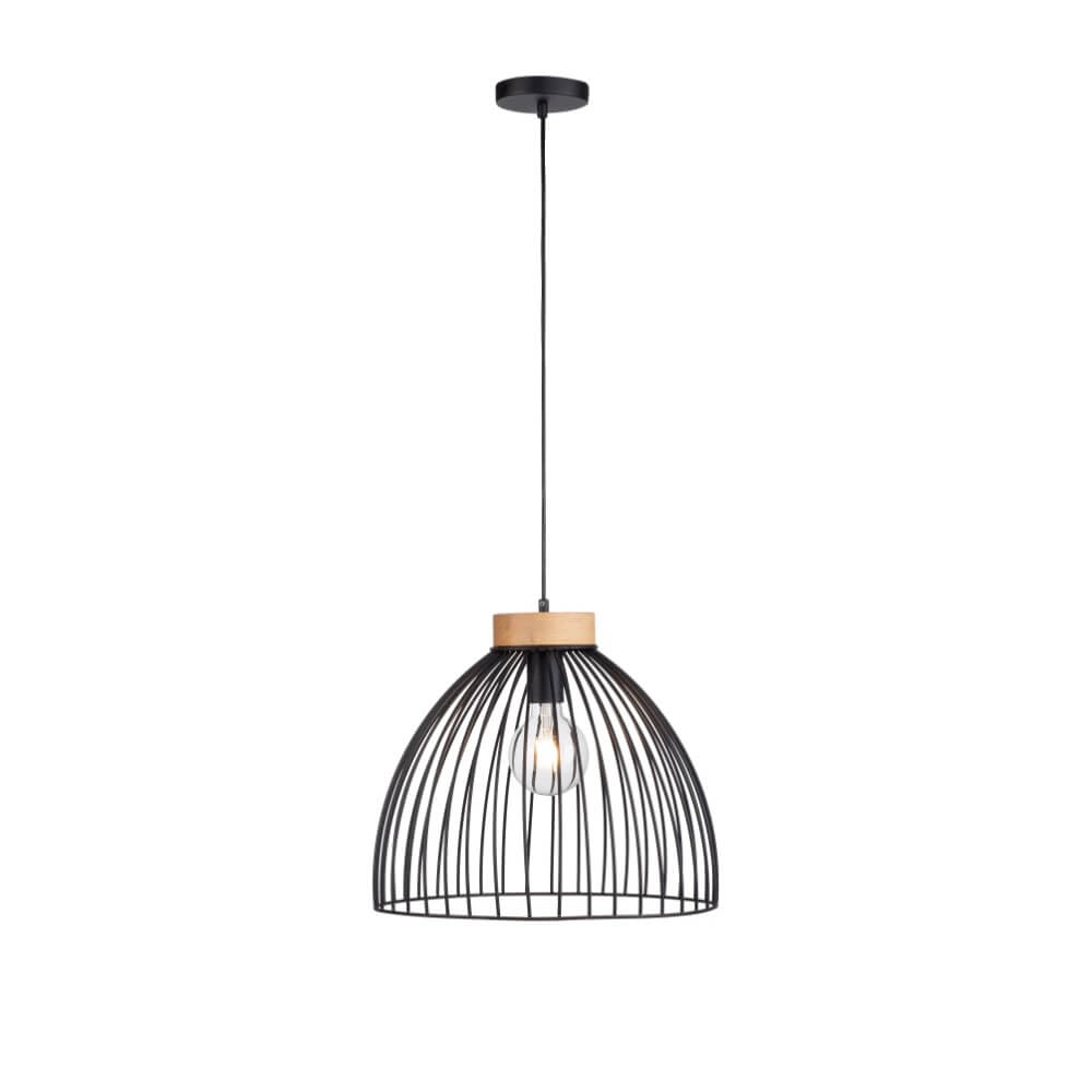 Lampe suspendue Lami noir Just Light 4043689982768