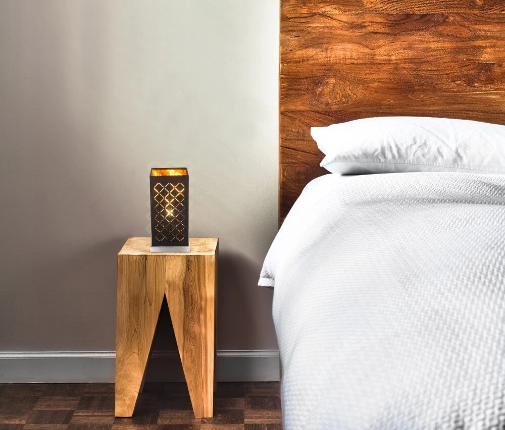 Lampe de table design Clarke carré de 25 cm Globo 9007371363476