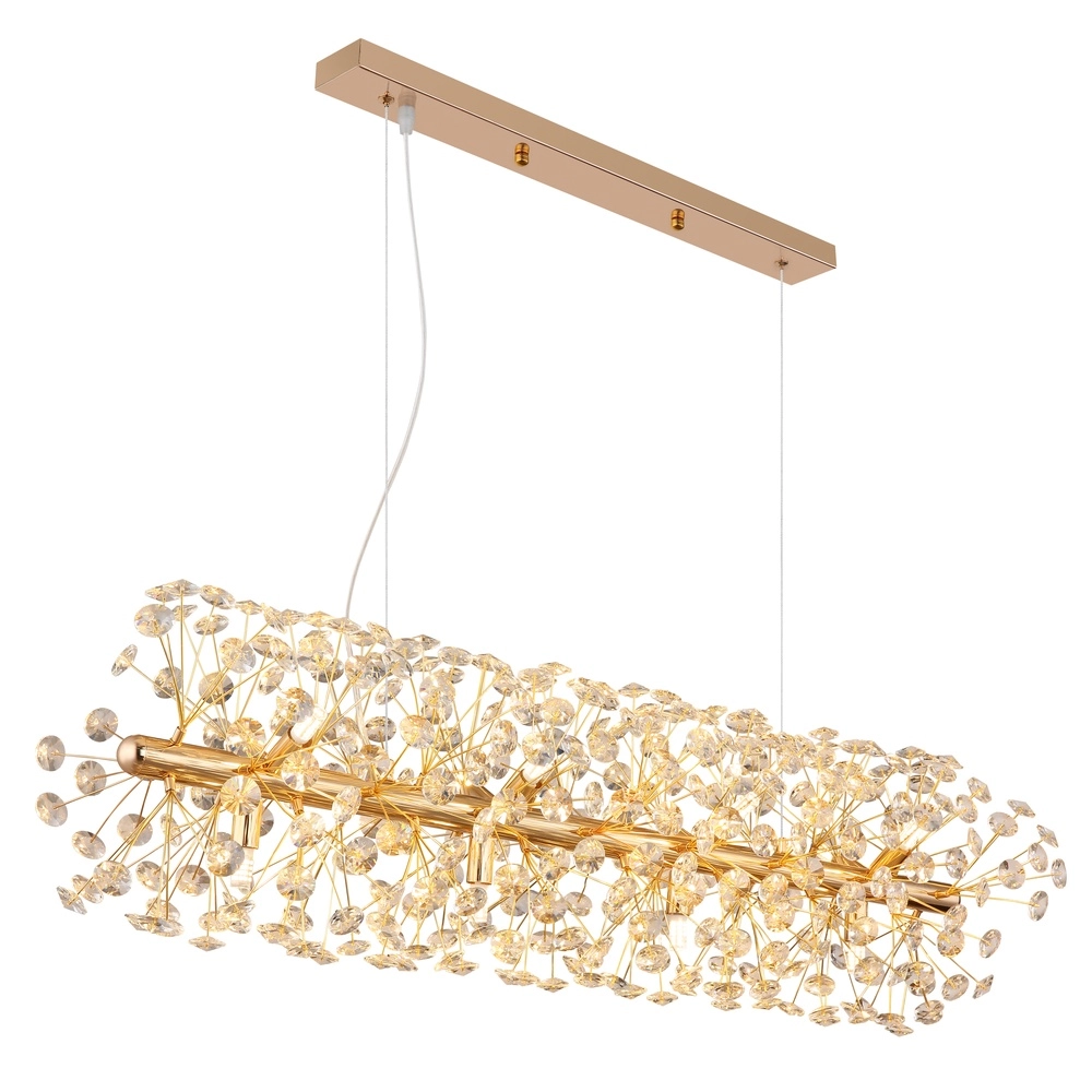 Lampe suspendue Katrina Or 90cm