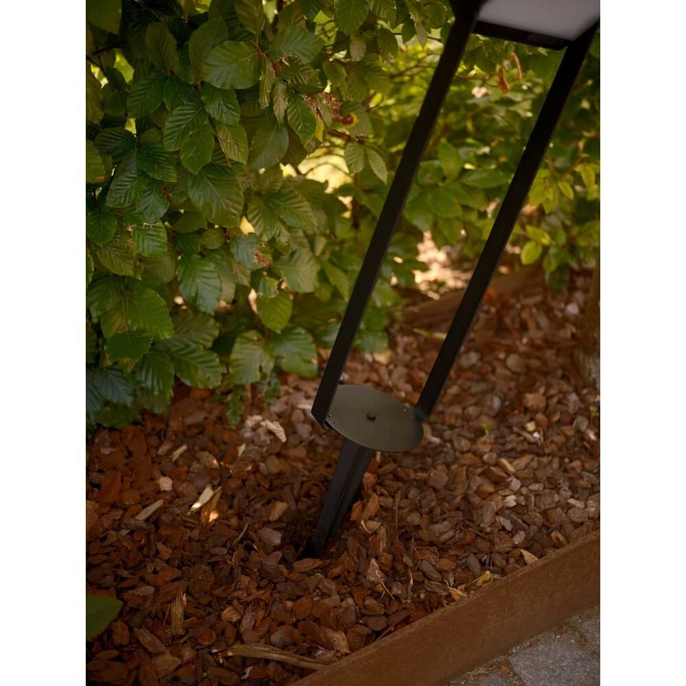 Lampadaire de jardin Saulio Noir solaire Nordlux 5704924023484