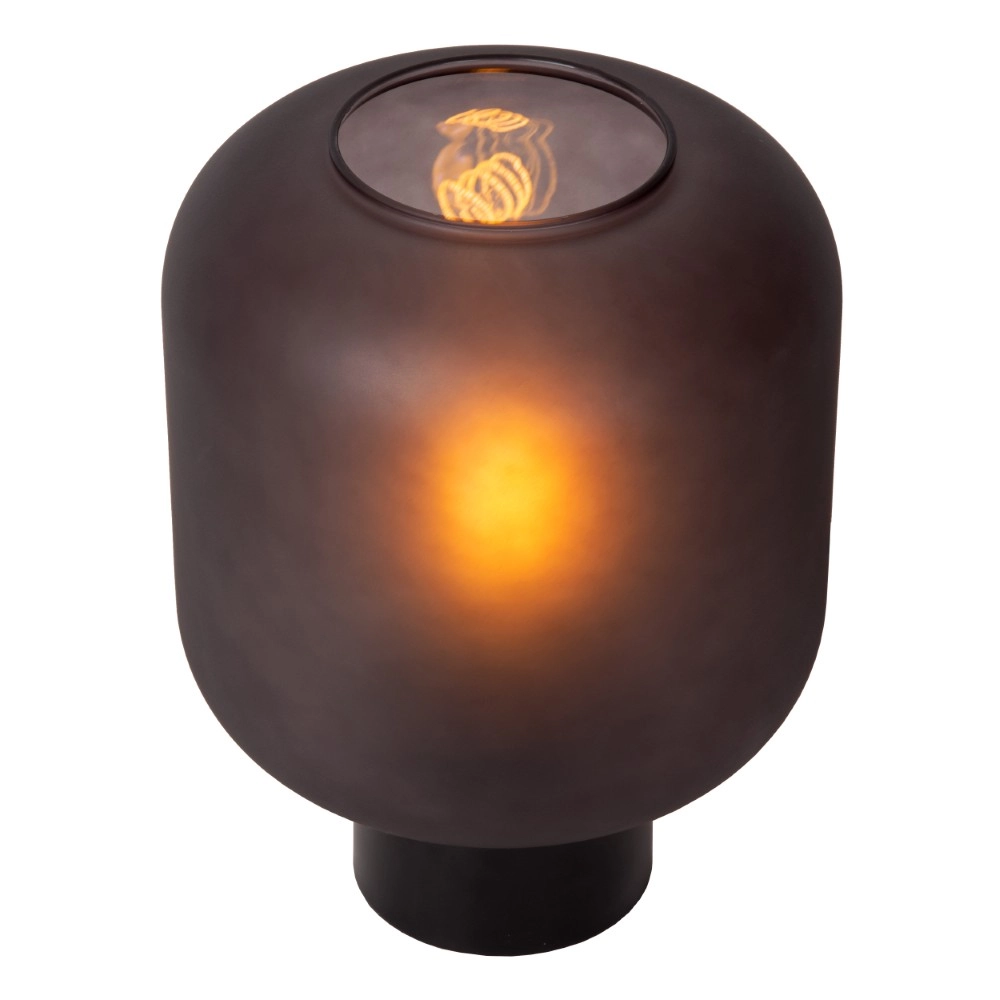 Lampe de table noire Eloise Ø 21cm Lucide 5411212452498